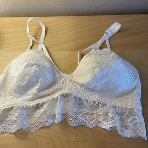Auden Lace Bralette in White